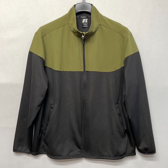 Russell Men Full Zip Soft Shell Track Windbreaker Jacket Size XXL 2XL M252 -22 - Picture 15 of 15